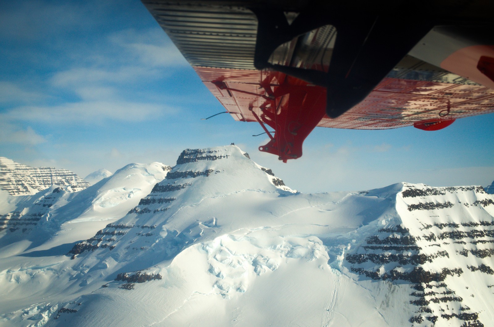Plane Flight in Greenland