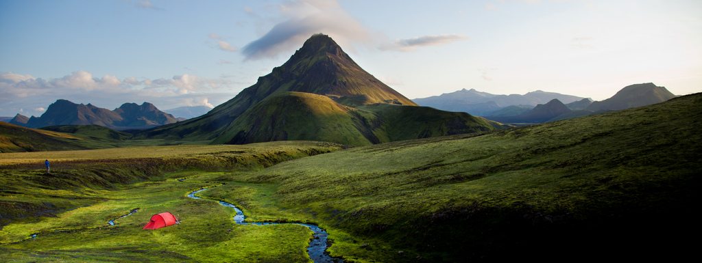 Iceland campsite