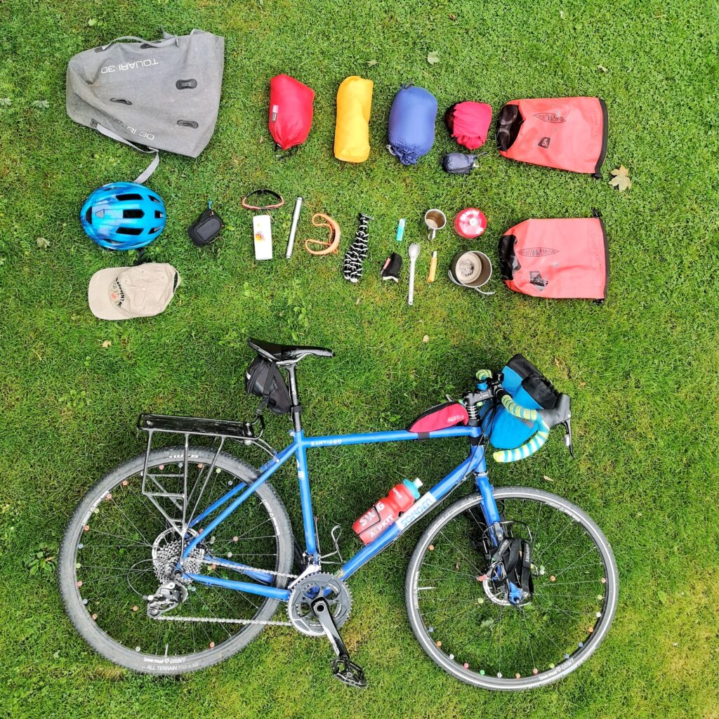 Bikepacking equipment