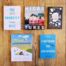 Books by Alastair Humphreys - Change Your Life Bundle with FREE notebooks - Cover on Wooden Floor