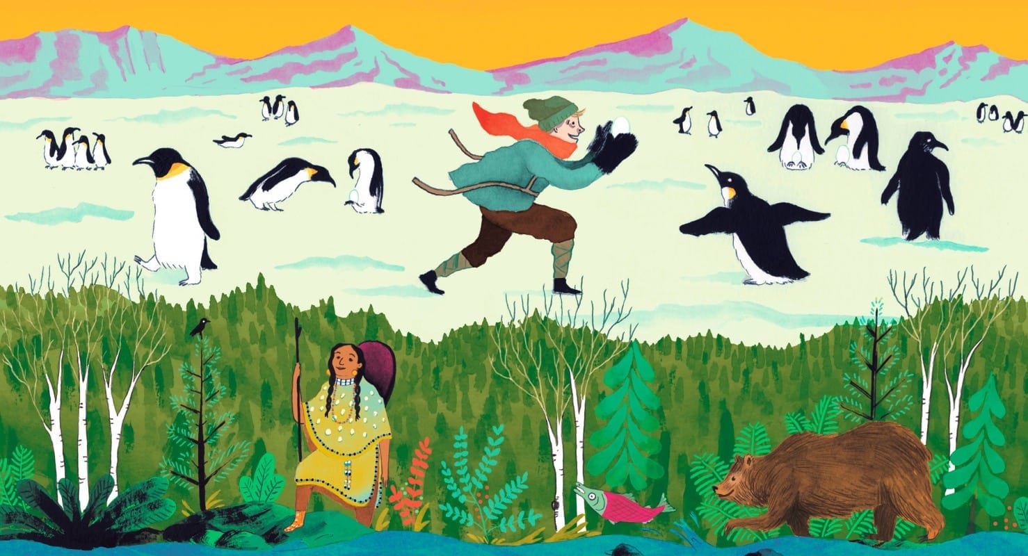 Books by Alastair Humphreys - Great Adventurers - A Selection of Pages and Images from the Book