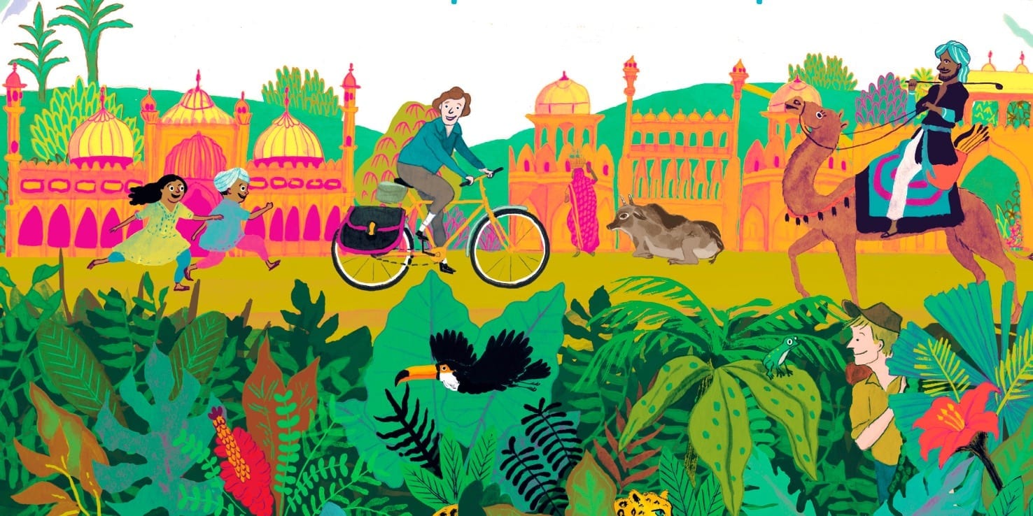 Books by Alastair Humphreys - Great Adventurers - A Selection of Pages and Images from the Book