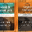 Books by Alastair Humphreys - Around the World by Bike Bundle - Cover on Wooden Floor