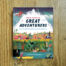 Books by Alastair Humphreys - Great Adventurers - Cover on Wooden Floor