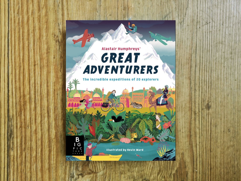 <em>"The sort of book you buy for your kids and keep for yourself. This pictorial showcase of derring-do is aimed at kids aged seven and over but its cartoon strips, maps and charts are so charming and uncomplicated that it could happily bring a splash of colour to most coffee tables."</em> - National Geographic
The incredible journeys undertaken by twenty of the most heroic and impressive adventurers who ever lived.
Winner of the 2019 Ordnance Survey Children's Travel Book of the Year
Long-listed for the Blue Peter Book Award 2019
Short-listed for the Teach Primary Book Awards 2019