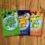 Books by Alastair Humphreys - The Boy who Biked the World Part One & Part Two Bundle - Cover on Wooden Floor