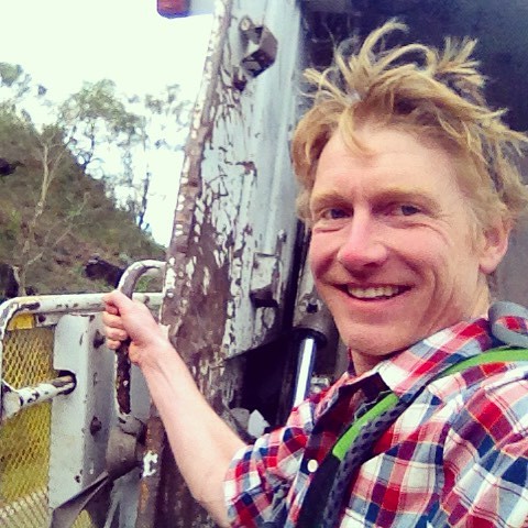 Amazing hitchhike on back of dustcart over Italian mountain pass. Smelly but exciting. Clinging & grinning / holding on & holding my nose. Apologies for the selfie, but I'mll hope you'll indulge me this once as this was an exceedingly fun way to hurtle up