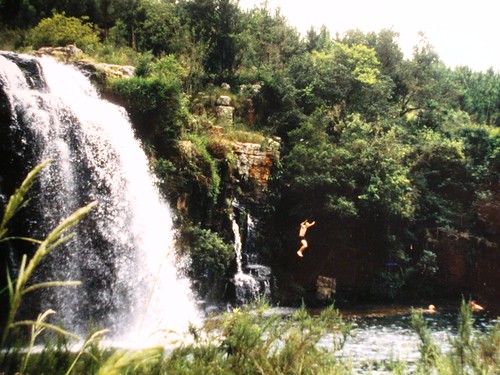 Cliff Jumping. South Africa
