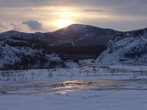 cycling through Siberia in winter