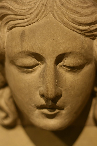 A face I saw in a church