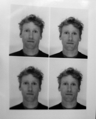 Taking a passport photo