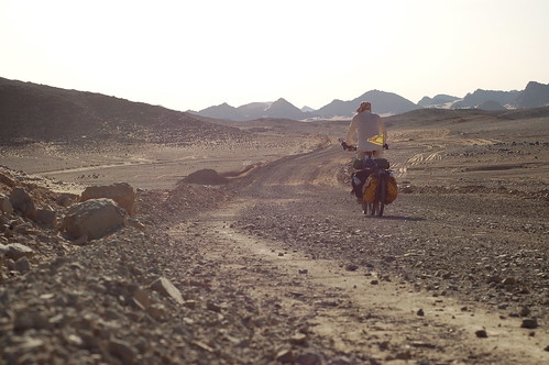 Riding the Nubian dirt tracks