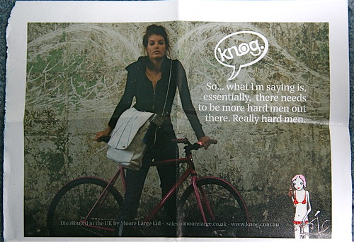 Hot girl plus bicycle