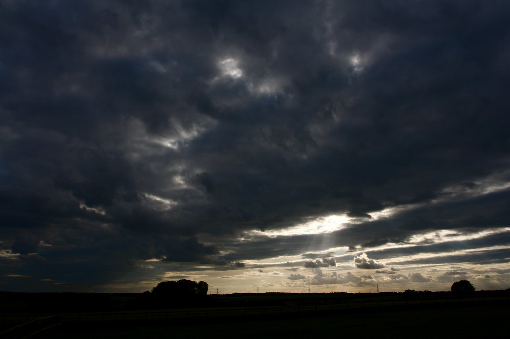 Storm clouds looming