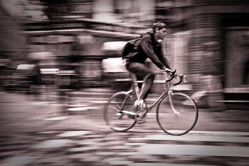 London cyclist