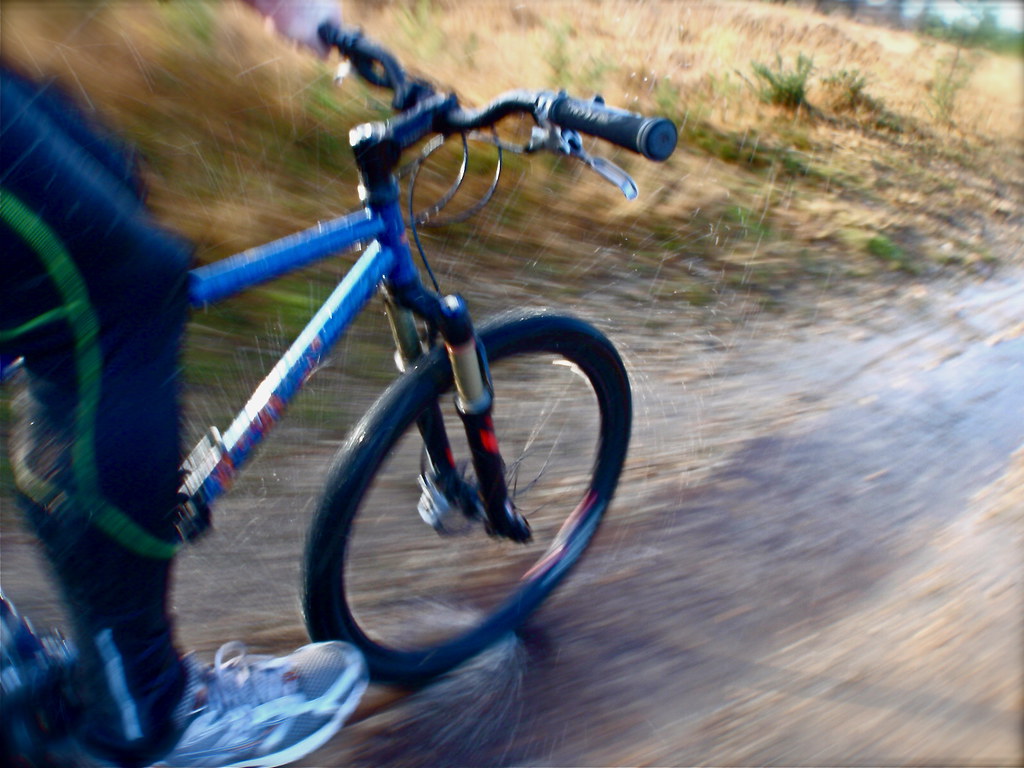A very muddy, and fun, Sunday triathlon