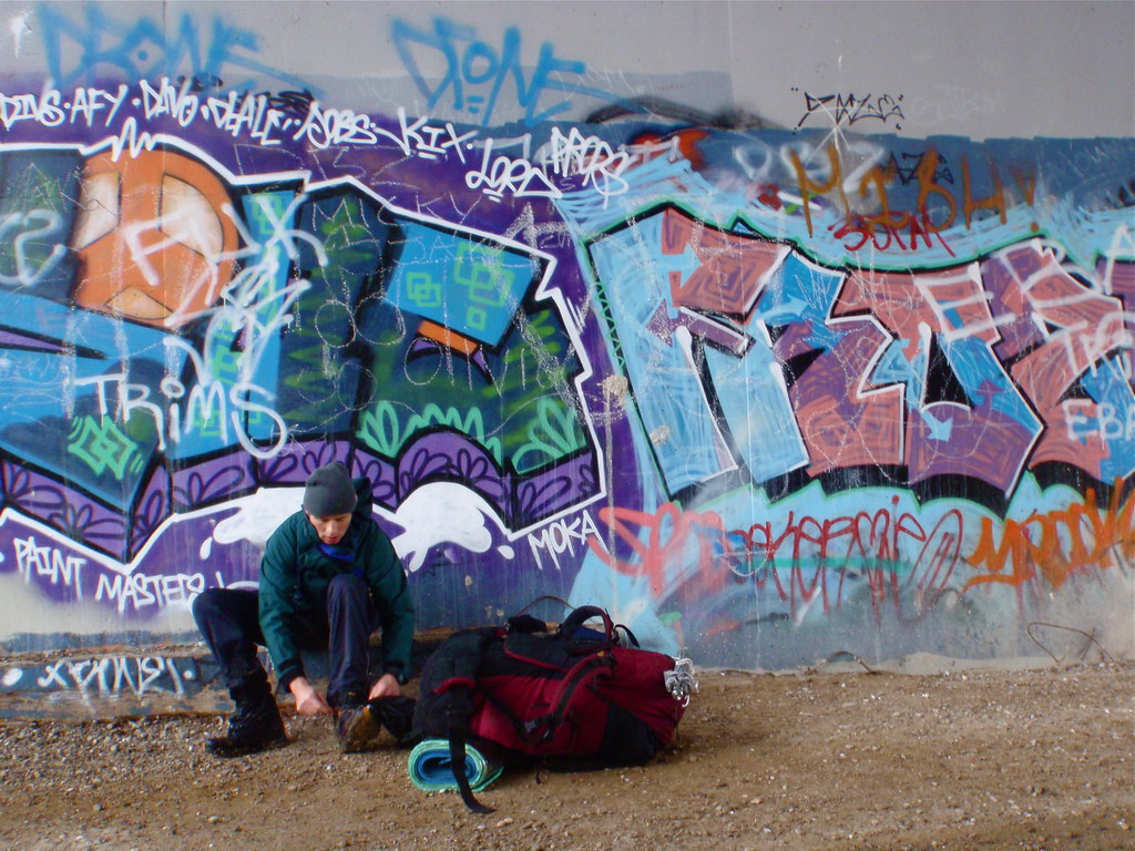 Walking a lap of the M25