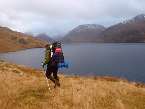 Across Scotland by foot and packraft