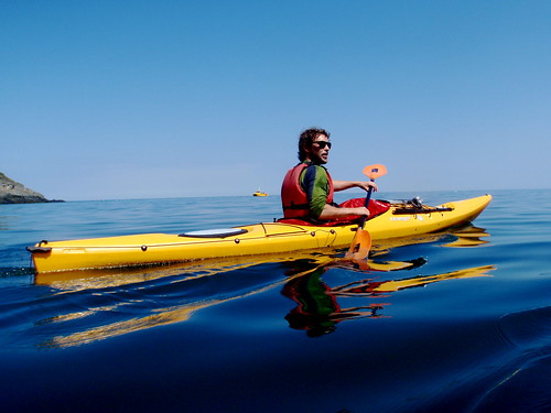 Sea kayaking in Wales