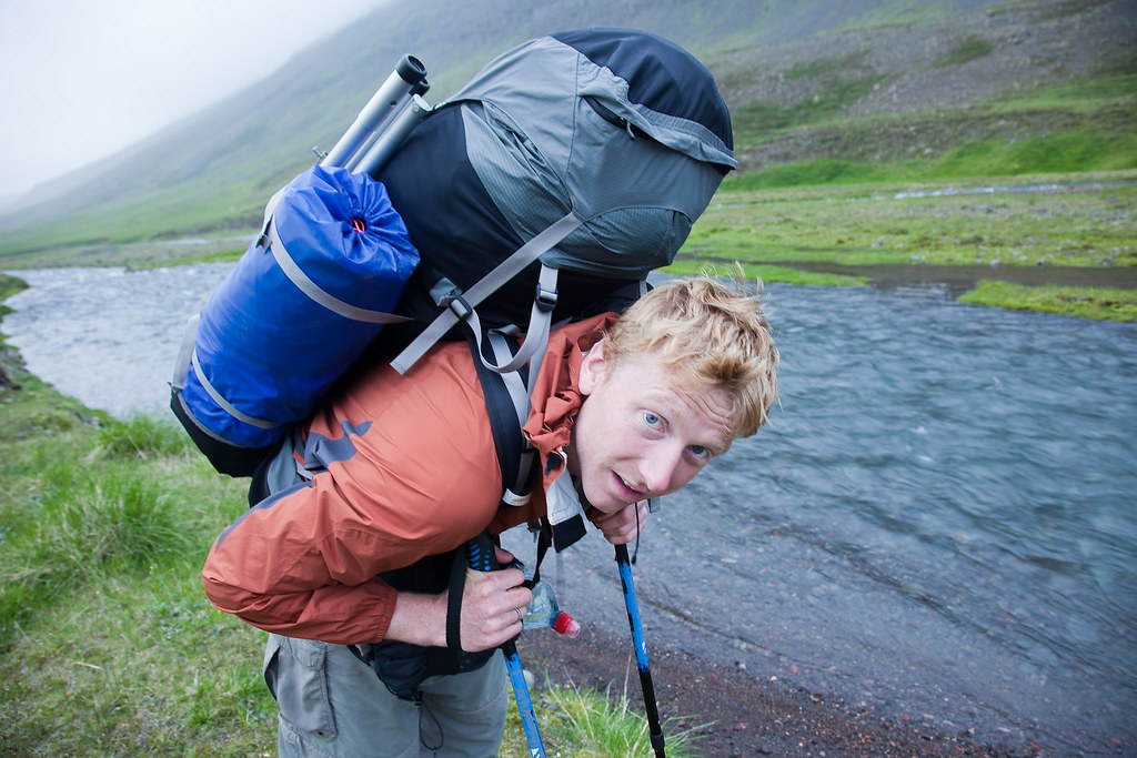 Heavy pack - feeling the pain