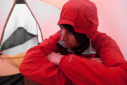 Iceland crossing - tired, cold, wet