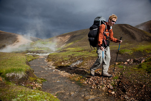 Steaming volcanic landscapes