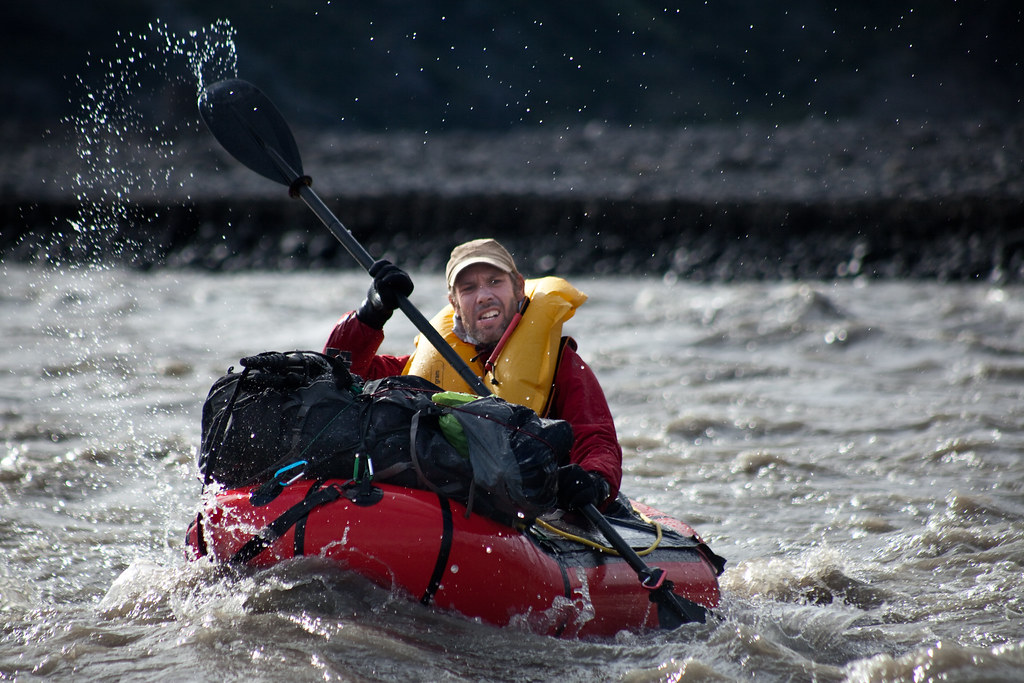 Paddling the Markarfljót