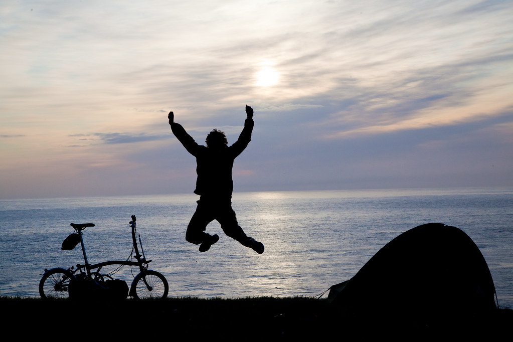 Self portrait jump.