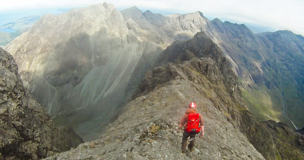 Climbing the Cuillin Ridge