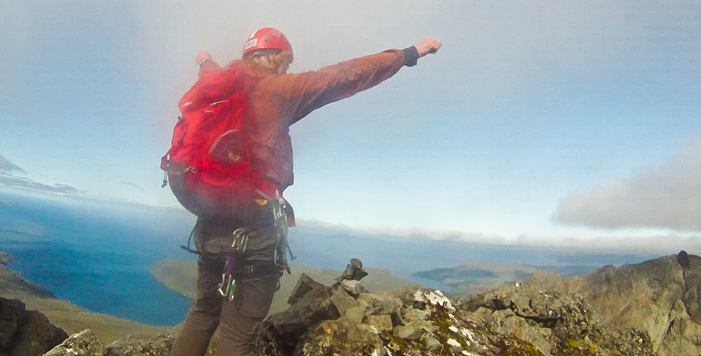 Climbing the Cuillin Ridge