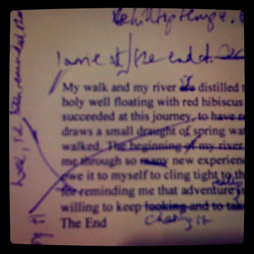 Still on the late night edits. But at last The End is in sight!
