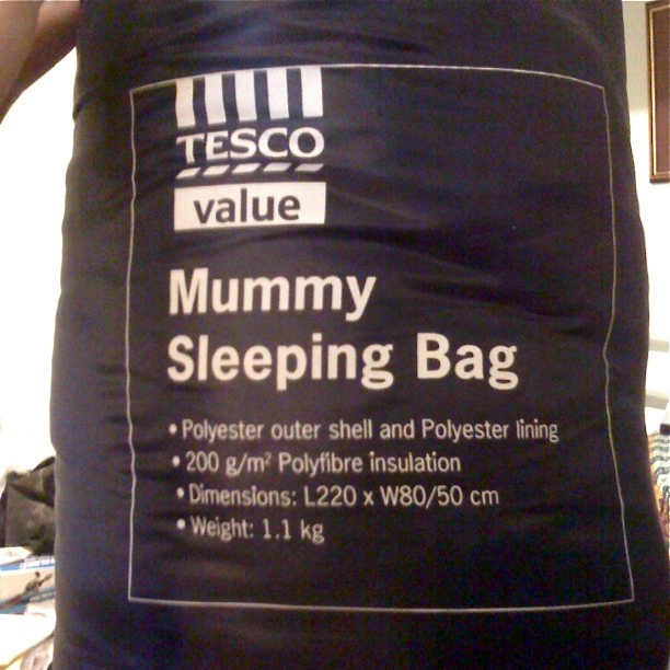 Expedition Sleeping Bag - Tesco Value