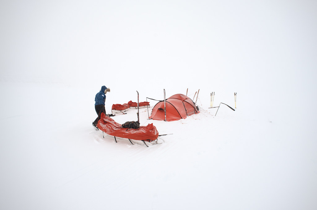 Tent in Greenland