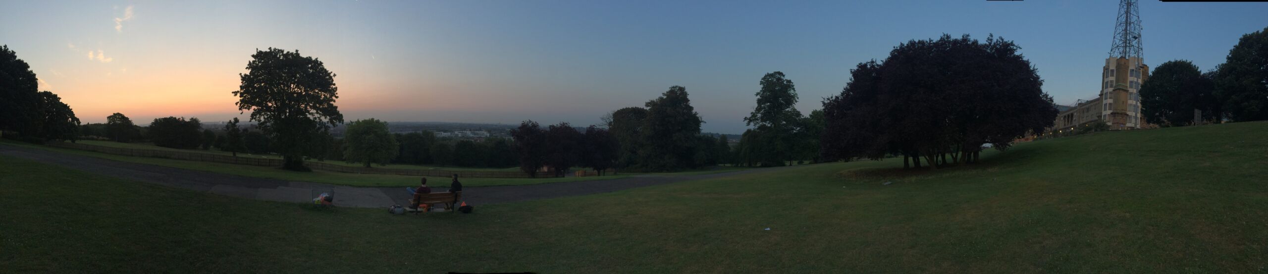 Ally Pally Sunrise Pano