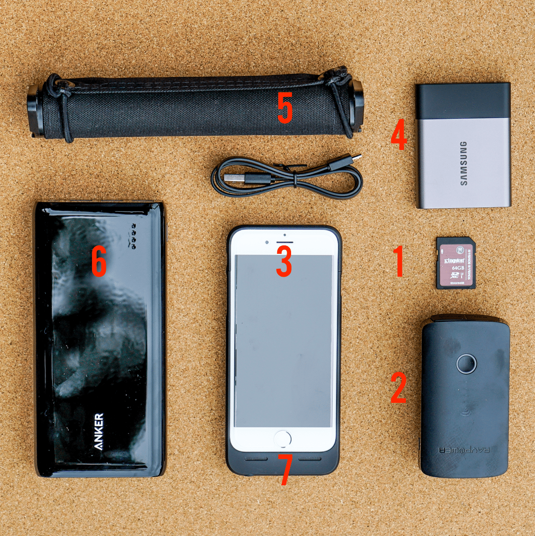 camera back up system