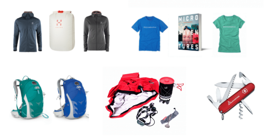 microadventure prizes