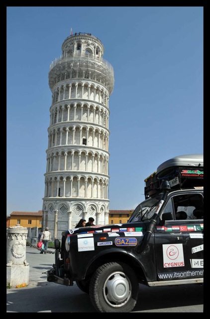 leaning tower